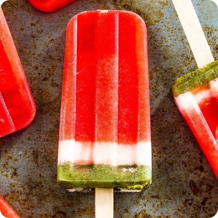 Chocolate popsicle